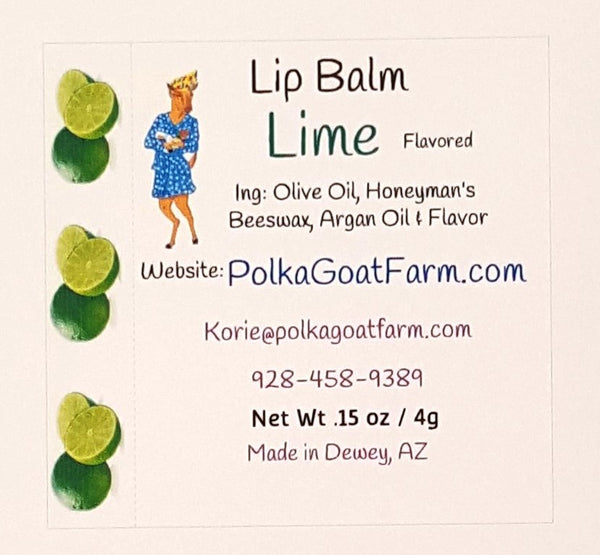 Lime Lip Balm
