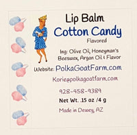 Cotton Candy Flavored Lip Balm