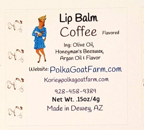 Coffee Flavored Lip Balm